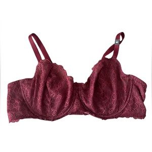 NEW Torrid Balconette Unlined Peacock Straight back Bra 48C